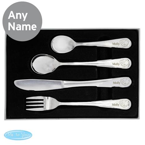 Personalised Tiny Tatty Teddy Me to You Bear Cutlery Set £16.99